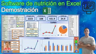 Registro de pacientes  |  Tabla dietosintética | Seguimiento de pacientes en Excel