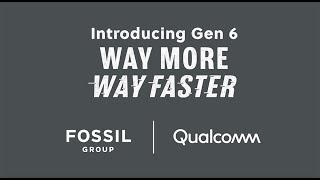 Fossil Announces The New Generation of Gen 6 Smartwatches