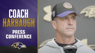 John Harbaugh on Baltimore’s First AFC North Game | Baltimore Ravens