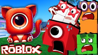 Numberblocks PLAY Kitten Game in Roblox!