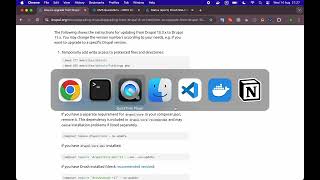 Install Drupal 10 with ddev and upgrade Drupal 10 site to Drupal 11.