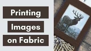Print Images on Fabric: Pocket Altar How To
