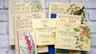 Edith Holden Books For Junk Journals - The Country Diary - Flip Through