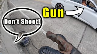 Magnet Fishing In The Hood Gone Wrong (Shots Fired)