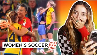 Reacting to Women's Football ⚽ (arguably a lesbian thirst trap in itself)