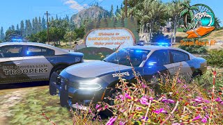 Ocean Beach RP 🔴| Semi Realistic Police County Paleto Bay And Roxwood Island RP Patrol