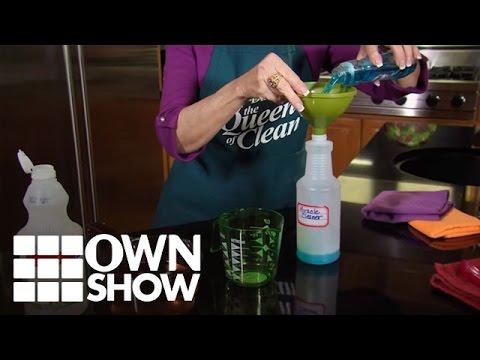 How to Make The Queen of Clean’s Miracle Shower Cleaner | #OWNSHOW | Oprah Online How to Make The Queen of Clean’s Miracle Shower Cleaner | #OWNSHOW | Oprah Online