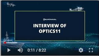 Euronaval 2022 Interview of OPTICS11