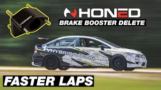 Honed Developments Brake Booster Delete *INSTALL* - 8th Gen Civic Si