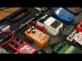 My pedal board Behringer PB1000  Noise gate Boss NS2 in Send Return , Boss DD7  last position