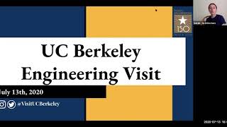 UC Berkeley Virtual Engineering Visit - Monday, July 13, 2020