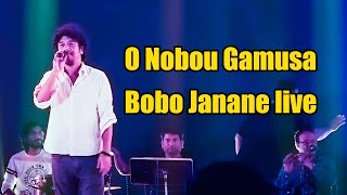 O Nobou Gamusa Bobo Janane papon bihu song live program  2022 #Tingkhong
