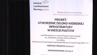 Zielono-niebieska infrastruktura w Mieście Piastów