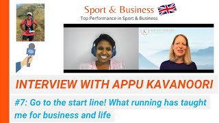 Episode 7: Appu Kavanoori: Go to the start line! What running has taught me for business and life