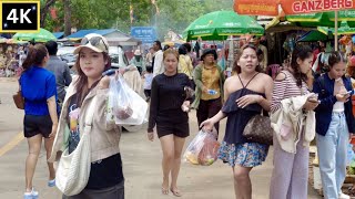 Countryside Travel 2023: Odongk Resort Tour With Lifestyle - Cambodia 4K Walk