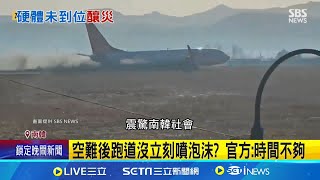 鳥擊率高卻無偵測設備?! 務安機場硬體問題多 空難後跑道沒立刻噴泡沫? 官方:時間不夠｜記者 劉玨妤｜國際關鍵字20241230│三立iNEWS