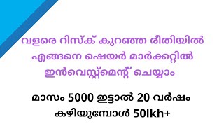 ഏതൊരു സാധാരണക്കാരനും ചെയ്യാൻ പറ്റിയ ഇൻവെസ്റ്റ്മെന്റ് രീതി... Share market malayalam