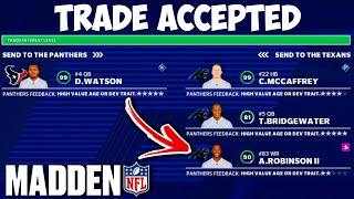 A Rebuild but with Madden's NEW Trade System