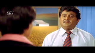 Komal Super Idea to Correct Boss Ruined Marriage Life | Vare Vah Kannada Movie Best Scene