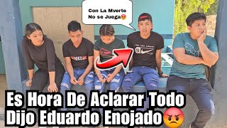 Eduardo Bien Empvtado Responde Atodos Los Comentarios😱Yo Jamas Jugaria Con La Mv3rte De Mi Mamá🕊😭