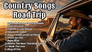 Golden Country Songs 60s 70s 80s 90s | Country Road Trip Through Classic Memories
