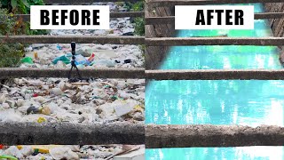 SHOCKING !! 20 Years Polluted Canal Had Been Renovated By Us, Cleaning For Free | Volunteer Cleaning