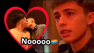 Coming out as GAY🏳️‍🌈 by kissing my Boyfriend😱 IT WENT TERRIBLE!!😳🌈