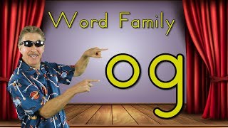Word Family -og | Phonics Song for Kids | Jack Hartmann