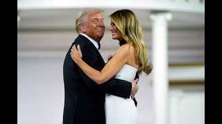 Trump betohet si president, kërcimi me bashkëshorten Melania merr vëmendjen e të gjithëve