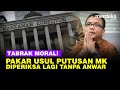 Denny Indrayana Usul Putusan Batas Usia Diperiksa Ulang Tanpa Libatkan Ketua MK!