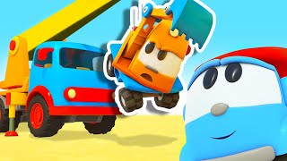 Leo the truck full episodes cartoons for kids. Farm vehicles for kids & toy truc