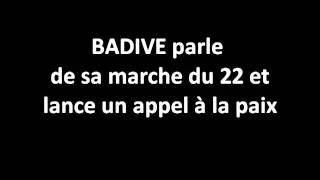 RM COMMUNICATION- Droit de Cité: Entretien avec Badive après la marche du 22 octobre 2011