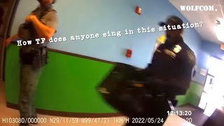 Uvalde Officer Max Dorflinger: bodycam of cop who pushed and blamed parents outside the school