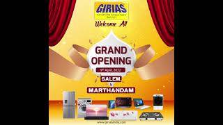 Girias New Showroom Opening at Salem \u0026 Marthandam - Get Exclusive Deals \u0026 offers