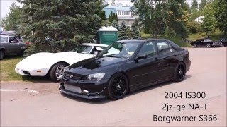 500hp 2jz Turbo IS300 vs 430hp B18c Turbo Integra