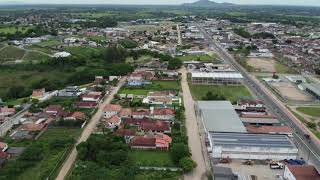 Sobrevoando com o Drone DJI Mini 2 a cidade de Cruz das Almas - Ba.