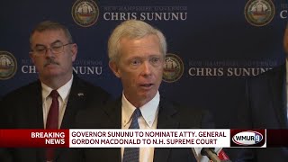 AG MacDonald to be nominated as new NH chief justice