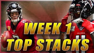 DRAFTKINGS NFL WEEK 1 TOP STACKS: 2020 FANTASY FOOTBALL DFS