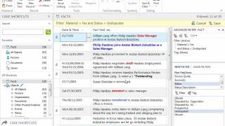 LexisNexis Casemap Multi Level Filters