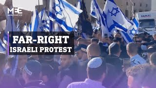 Far-right Israelis hold 'flag march' in Jerusalem