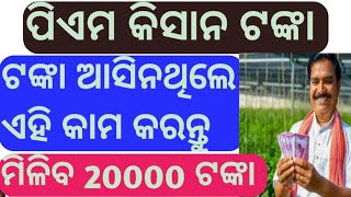 ଆପଣଙ୍କୁ ପିଏମ କିଷାନର 18 ତମ କିସ୍ତି ଟଙ୍କା ମିଳିନିକି ଶୀଘ୍ର ଏହି କାମ କରନ୍ତୁ || cm kisan pm kisan|| pm kisan