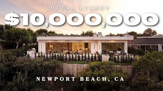 $10,000,000 Newport Beach Luxury Home Tour | 1424 Galaxy Dr.