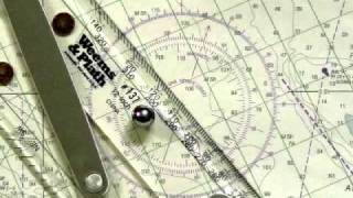 How to Use a Parallel Ruler and Compass Rose to Determine Direction