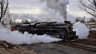 The Ironhorse T1 #2102 Leads the Winter Rambles out of North Reading