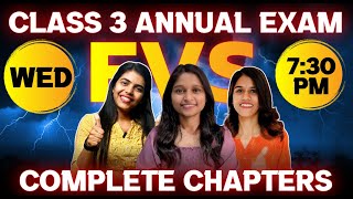 Class 3 EVS | Public Exam | Complete Chapters | Exam Winner Class 3