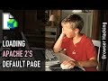 Browser hacking: Loading the default Apache2 web server homepage