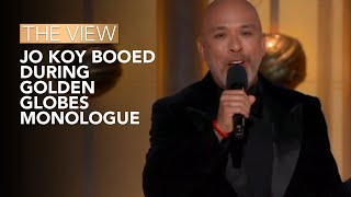 Golden Globes Host Booed During Monologue | The View