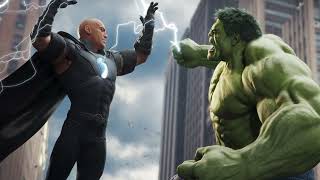 fight Hulk vs Black adam #hulk #hulkbuster #adam #fight