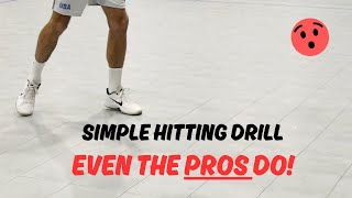 Simple FOOTWORK DRILL even PROS do!