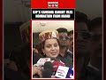 bjp’s kangana ranaut files nomination from hp’s mandi for ls polls 2024 shorts mandi